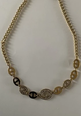 Collier Éclat de Mailles (doré et argenté)