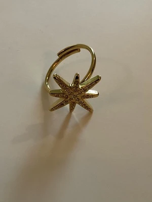 Bague étoiles strass