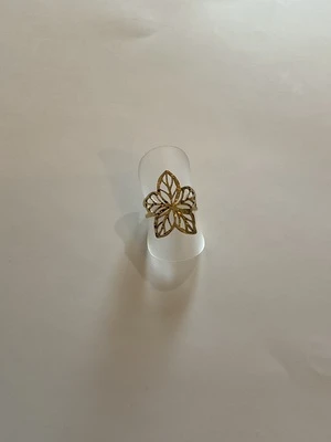 Bague floral ( doré et argenté)