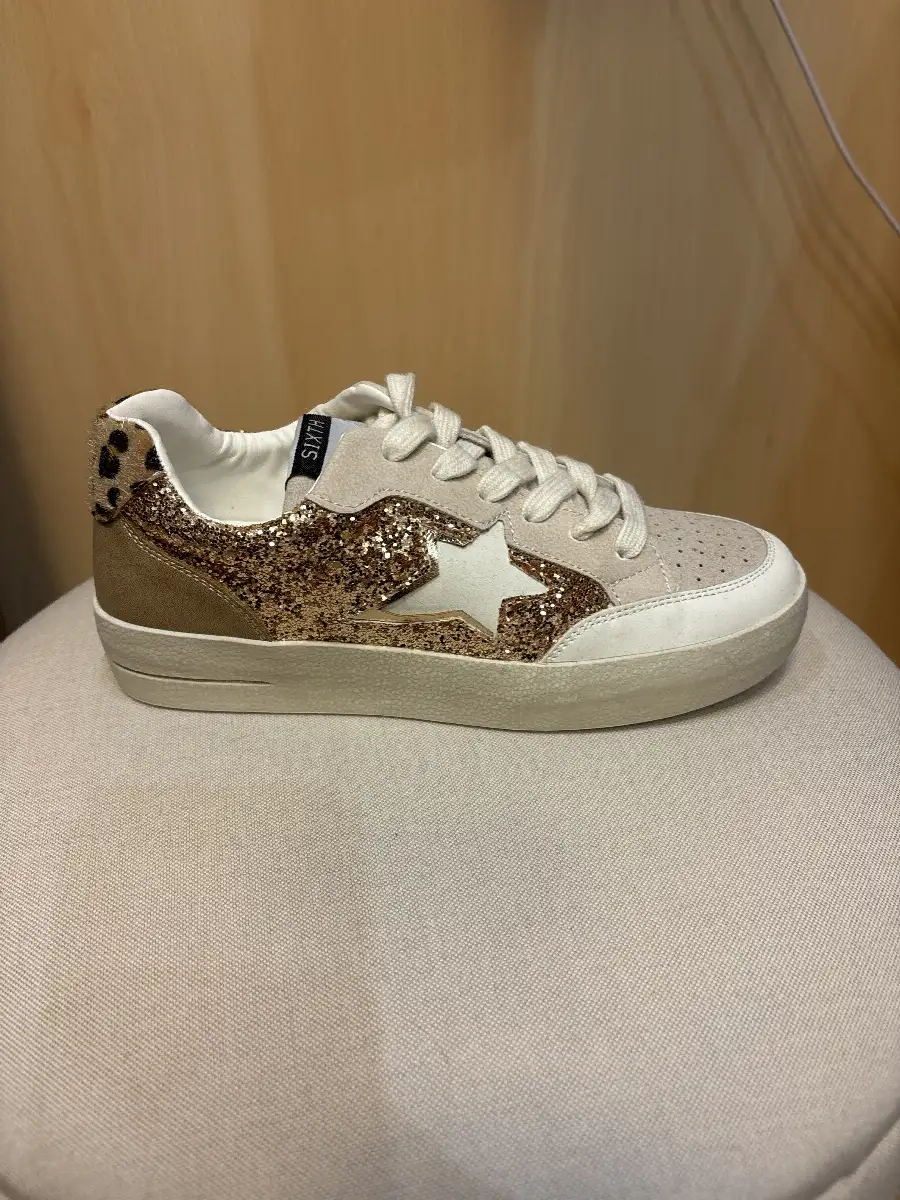 Basket à lacet gold